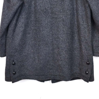 VIN-OUTW-33537 Vintage παλτό μάλλινο με μοχέρ Μ-L