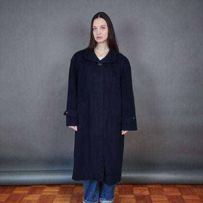 VIN-OUTW-33319 Vintage παλτό ολόμαλλο γυναικείο με κασμίρ L