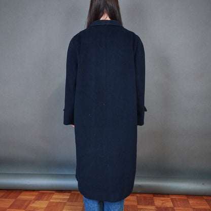 VIN-OUTW-33319 Vintage παλτό ολόμαλλο γυναικείο με κασμίρ L