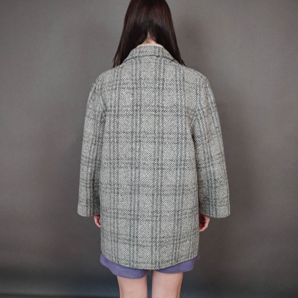 VIN-OUTW-33421 Vintage παλτό γυναικείο ολόμαλλο L