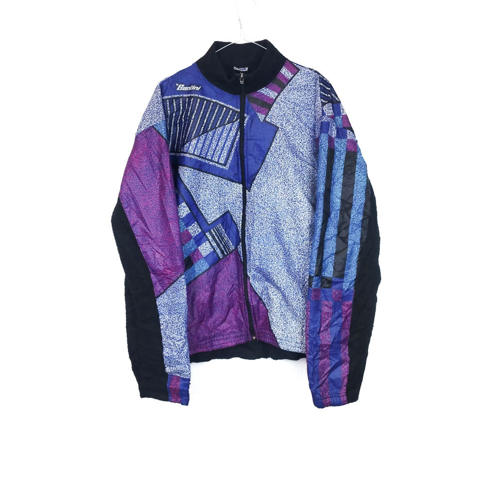 VIN-SW-33715 Vintage crazy φλις ζακέτα funky style unisex M