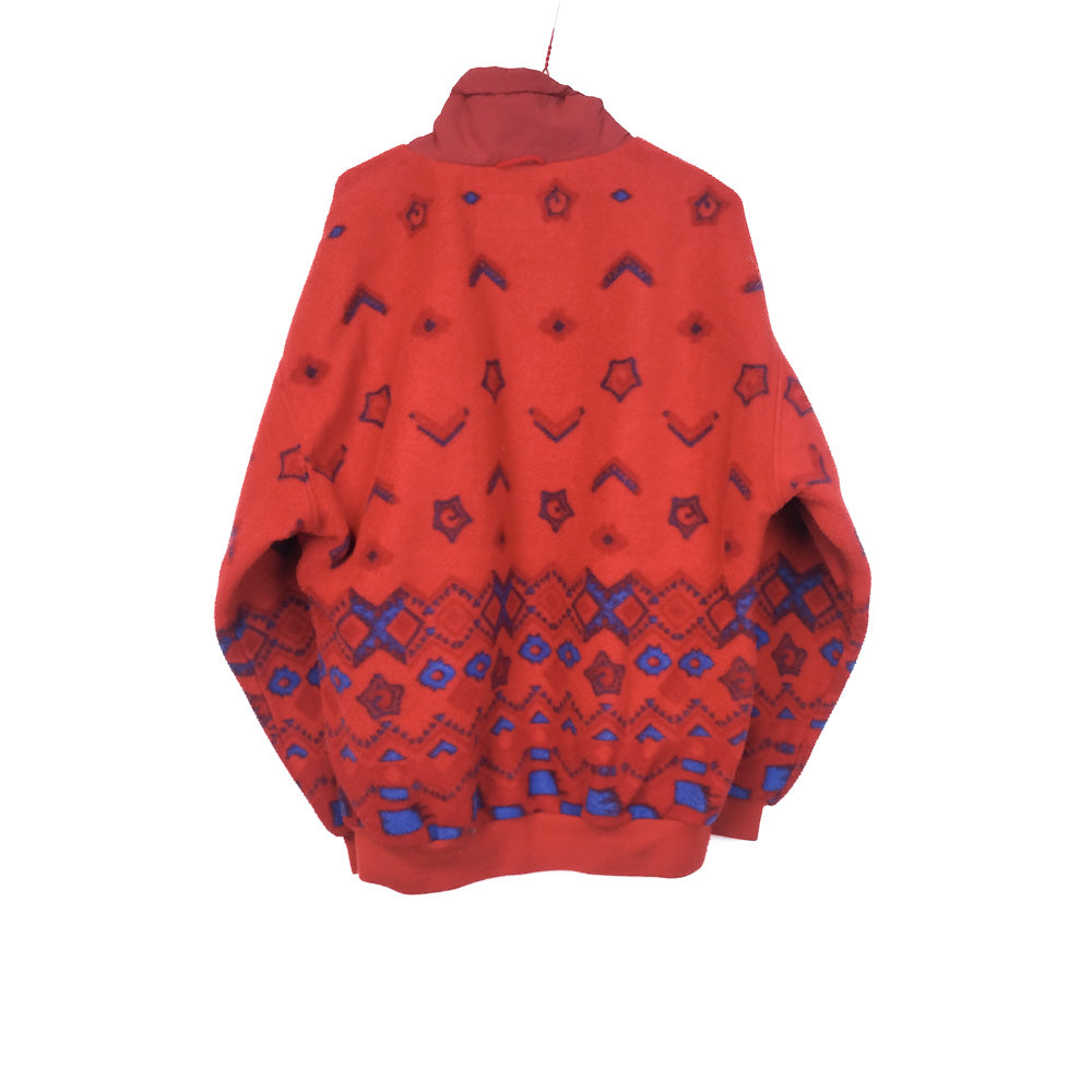 VIN-SW-33817 Vintage crazy φλις μπλούζα Schoffel unisex M