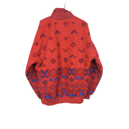 VIN-SW-33817 Vintage crazy φλις μπλούζα Schoffel unisex M