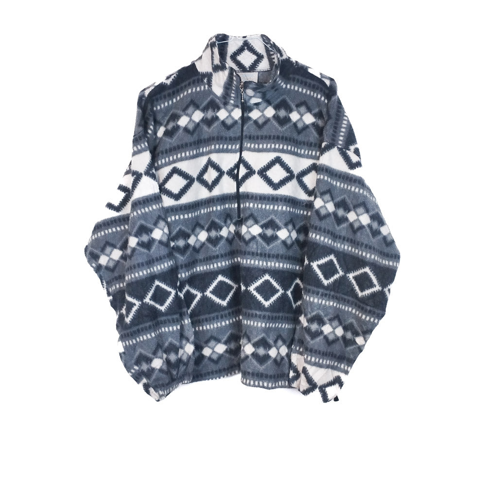 VIN-SW-33819 Vintage crazy φλις μπλούζα unisex XL