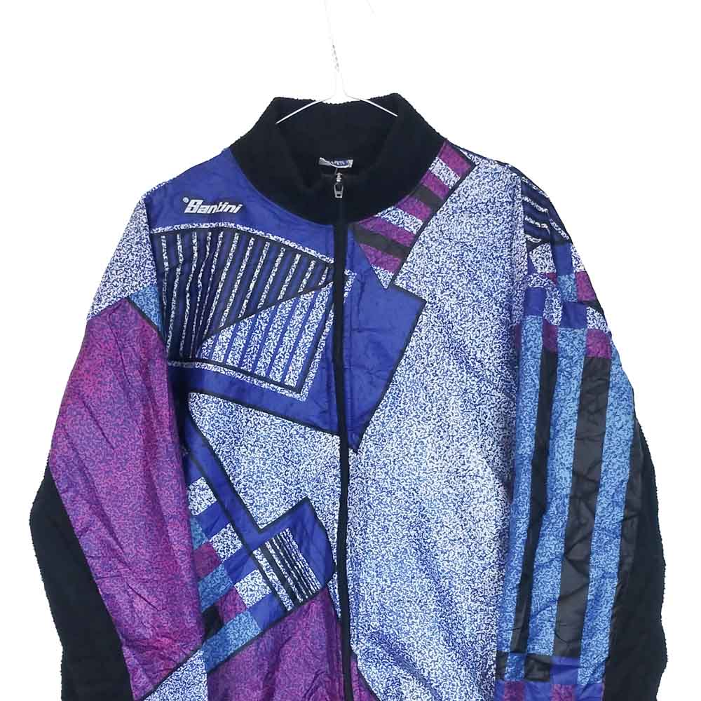 VIN-SW-33715 Vintage crazy φλις ζακέτα funky style unisex M