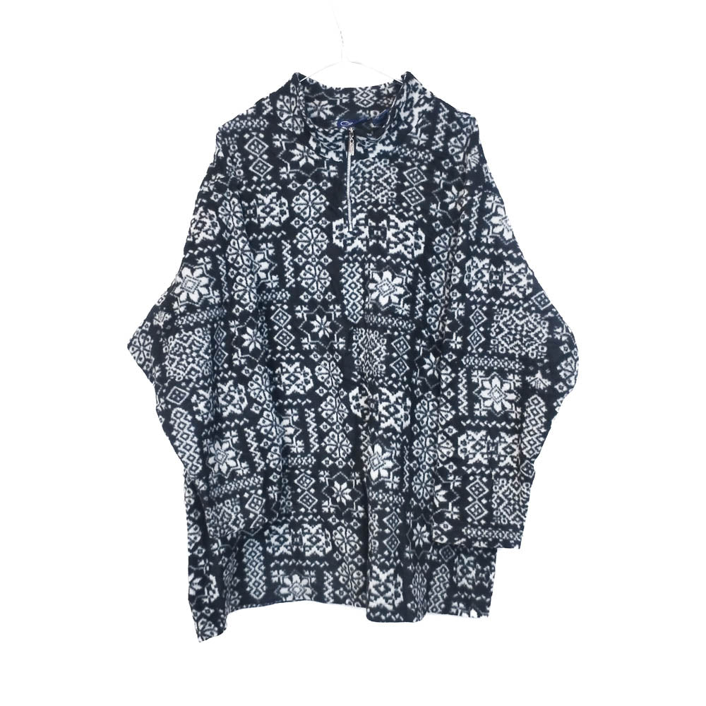 VIN-SW-33820 Vintage crazy φλις μπλούζα unisex XL