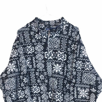 VIN-SW-33820 Vintage crazy φλις μπλούζα unisex XL