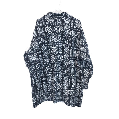 VIN-SW-33820 Vintage crazy φλις μπλούζα unisex XL