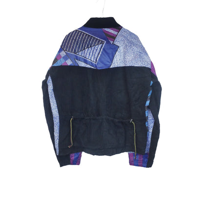 VIN-SW-33715 Vintage crazy φλις ζακέτα funky style unisex M