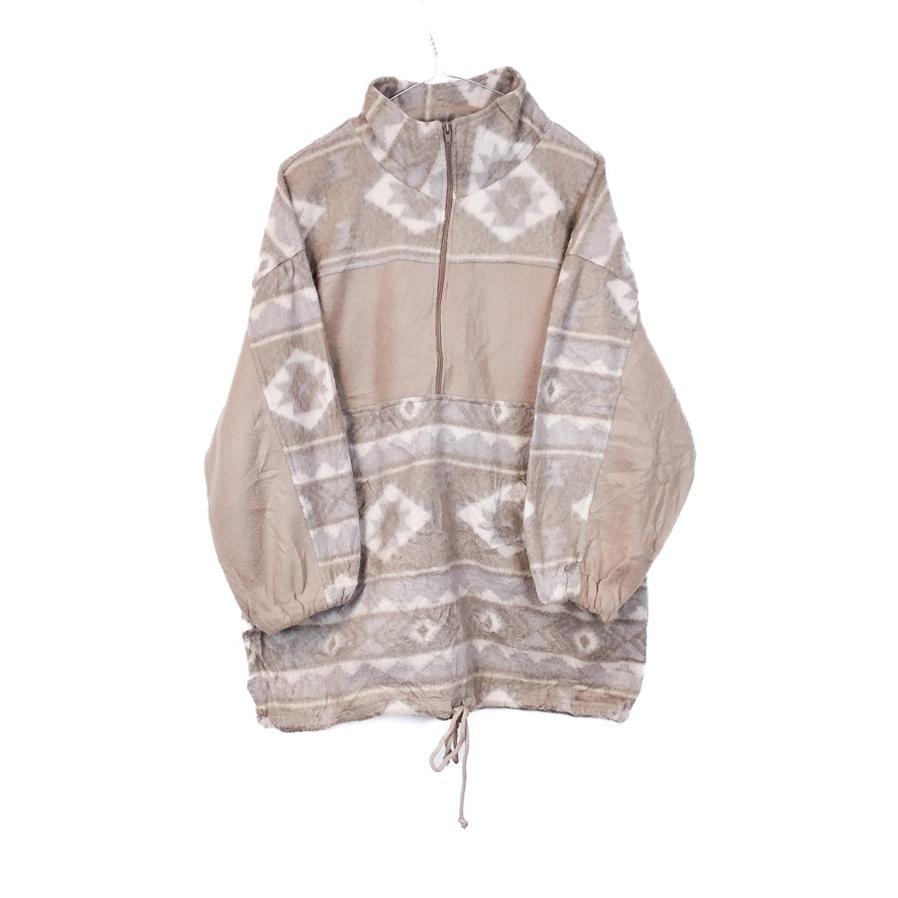 VIN-SW-33822 Vintage crazy φλις μπλούζα unisex L