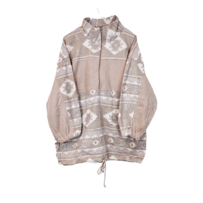 VIN-SW-33822 Vintage crazy φλις μπλούζα unisex L