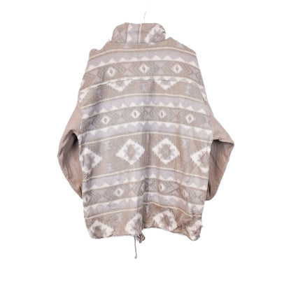 VIN-SW-33822 Vintage crazy φλις μπλούζα unisex L