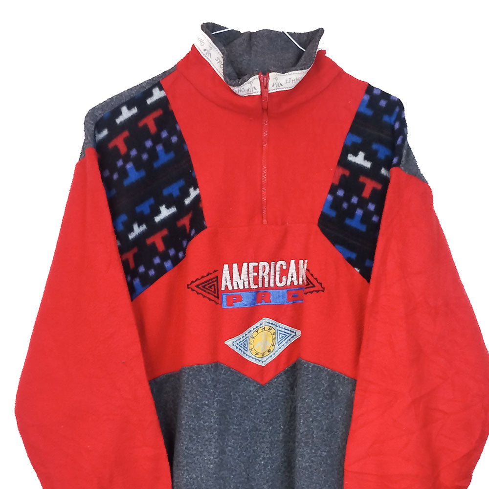 VIN-SW-33823 Vintage crazy φλις μπλούζα unisex S