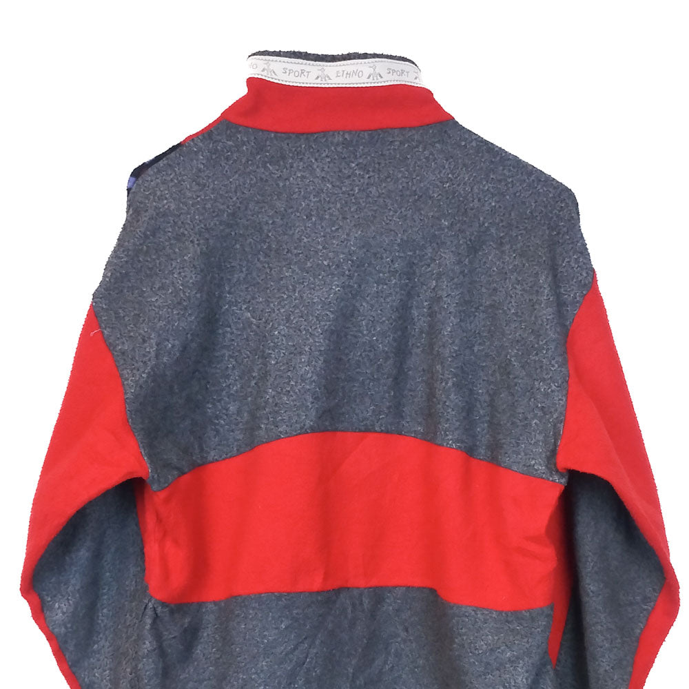 VIN-SW-33823 Vintage crazy φλις μπλούζα unisex S