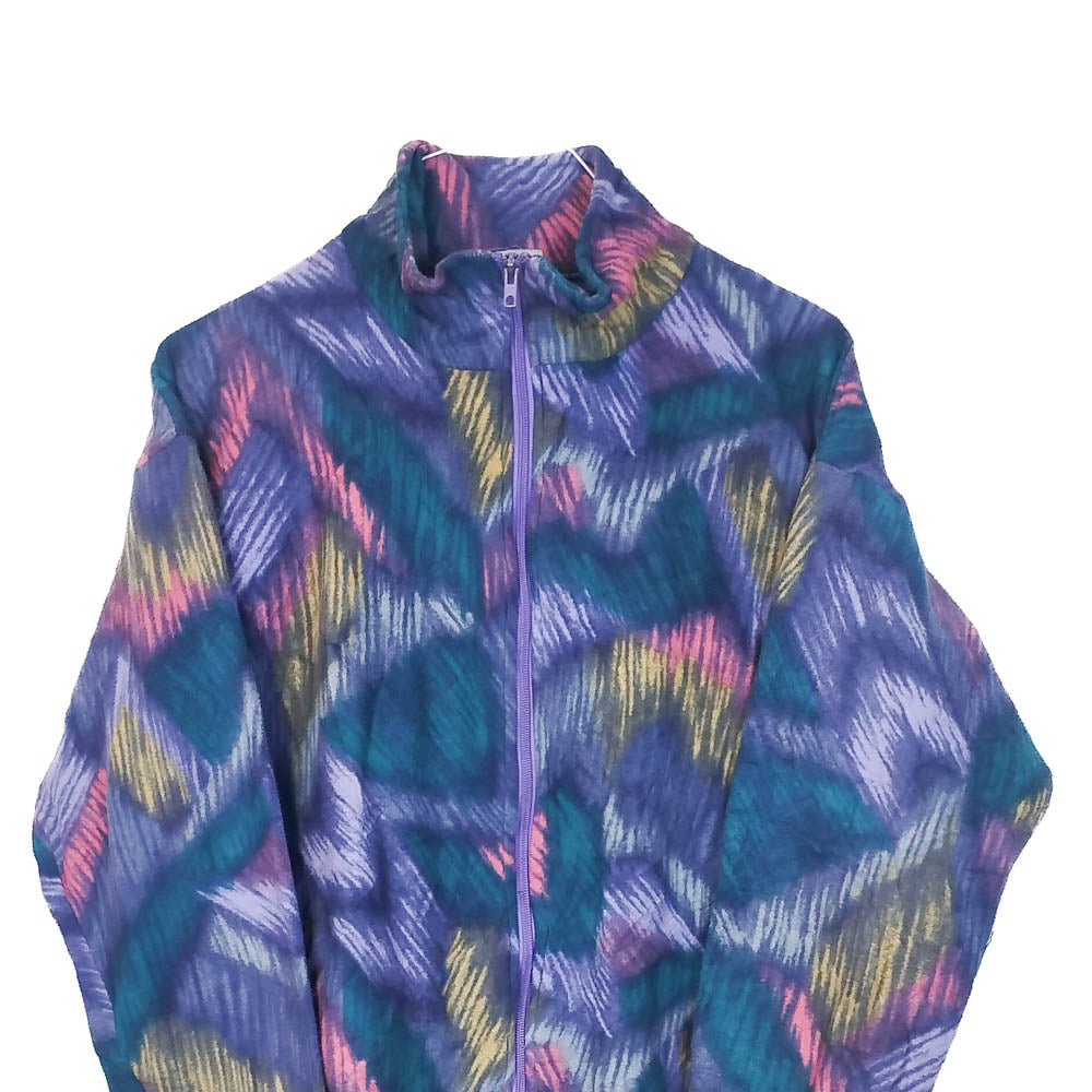 VIN-SW-33705 Vintage crazy φλις ζακέτα γυναικεία L