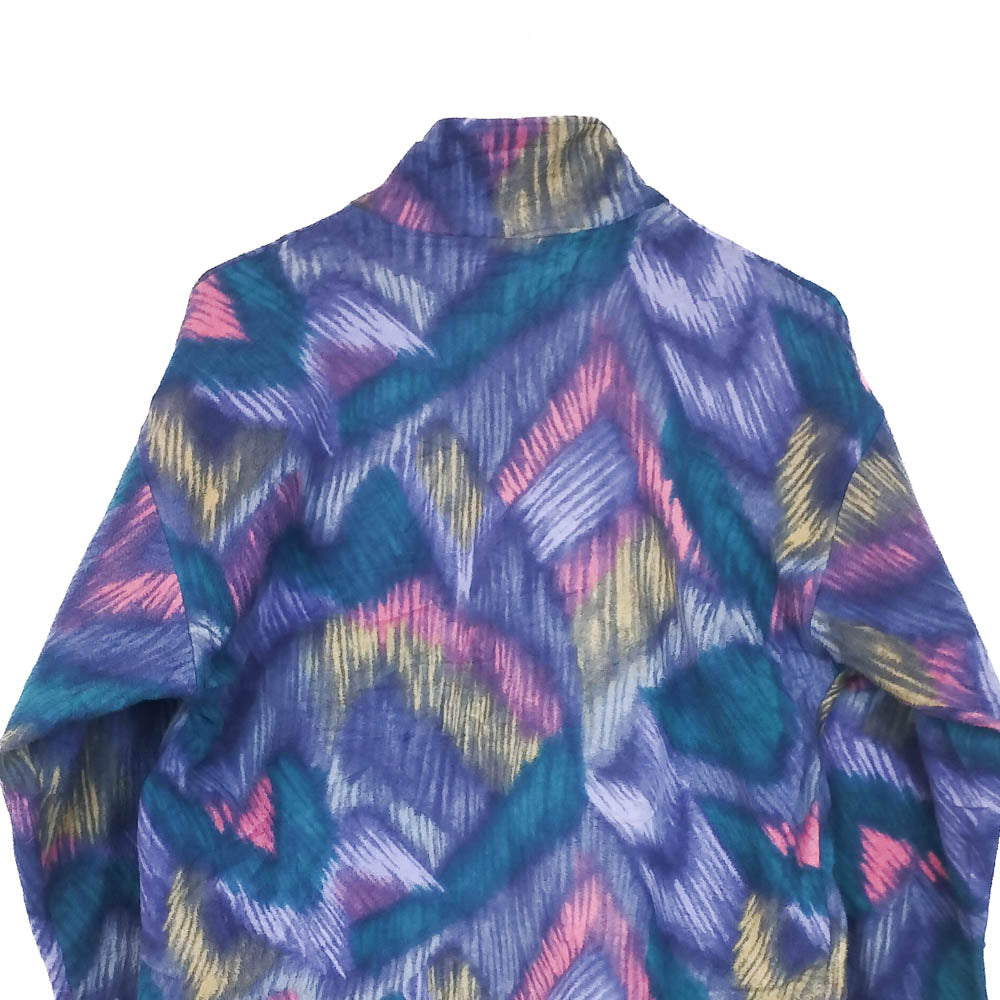 VIN-SW-33705 Vintage crazy φλις ζακέτα γυναικεία L