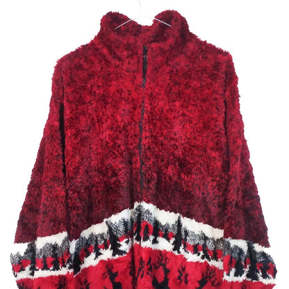 VIN-SW-33826 Vintage crazy φλις ζακέτα unisex L