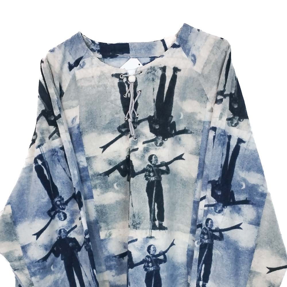 VIN-SW-33698 Vintage crazy φλις μπλούζα unisex XL