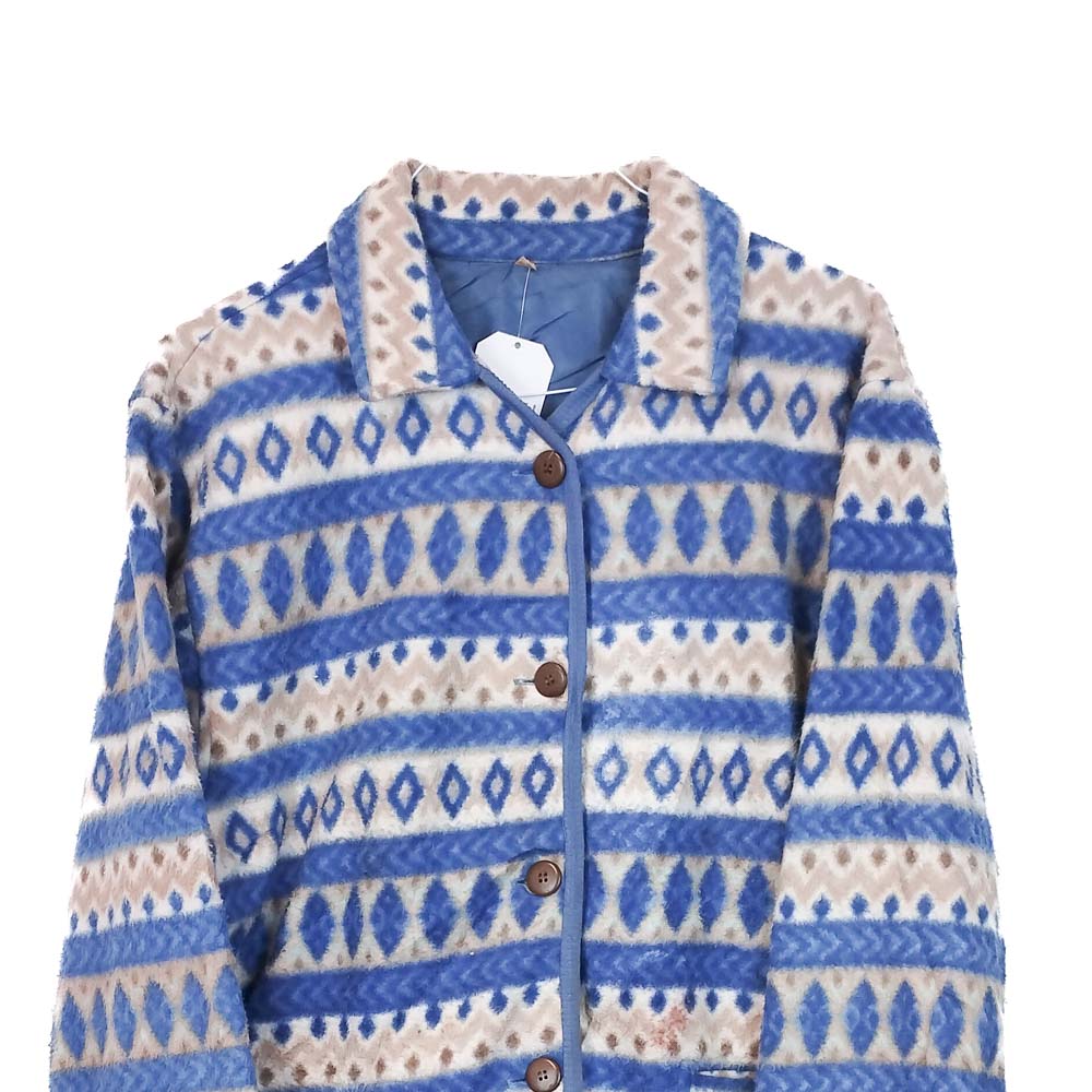 VIN-SW-33700 Vintage crazy φλις ζακέτα unisex S