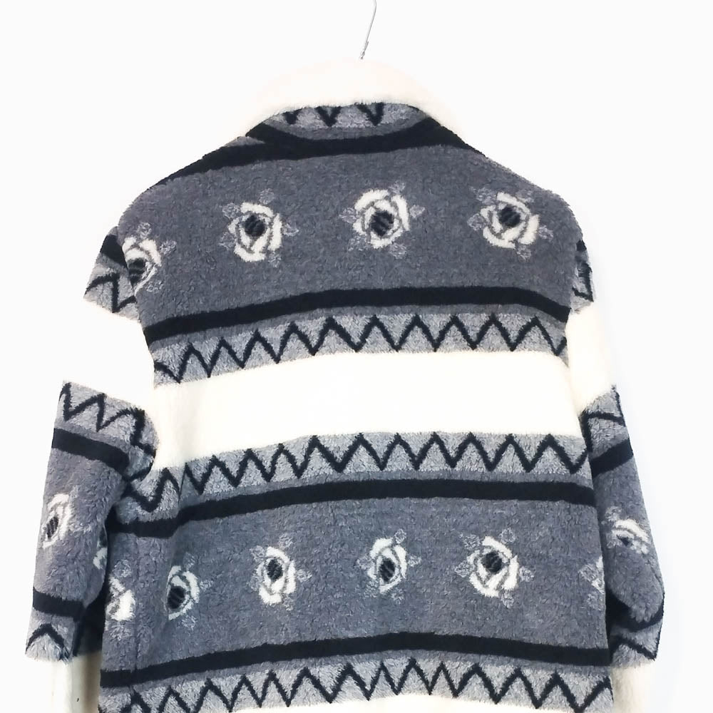 VIN-SW-33688 Vintage crazy φλις ζακέτα γυναικεία M-L