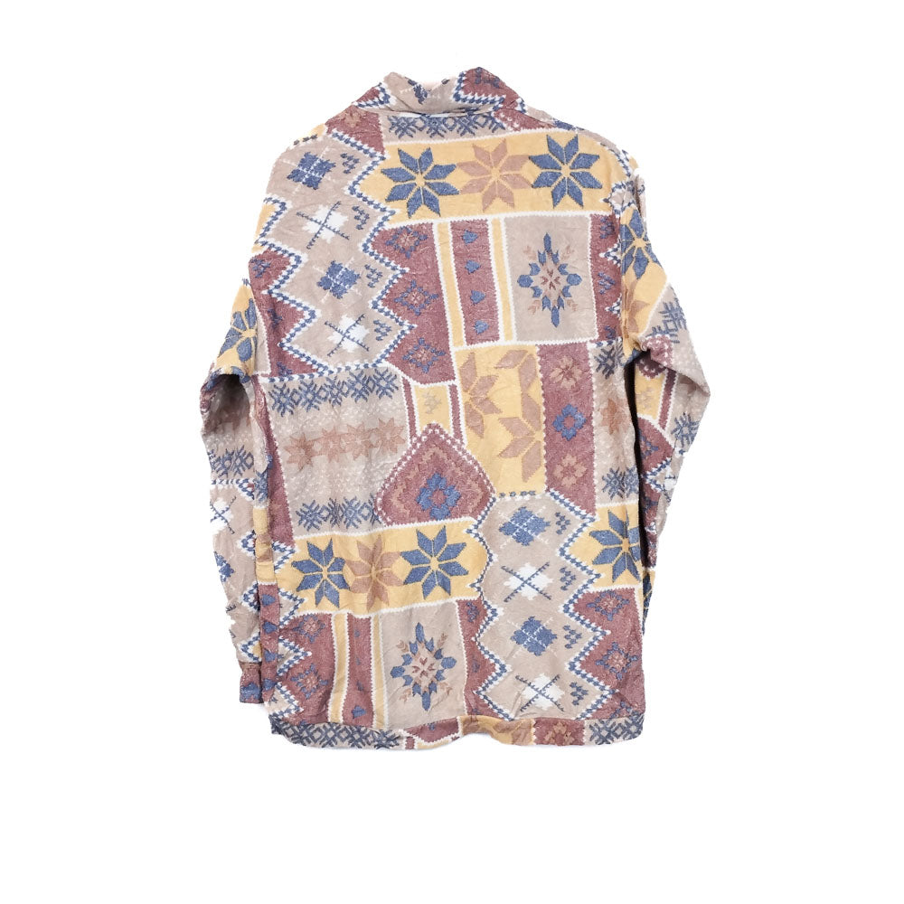 VIN-SW-33730 Vintage crazy φλις μπλούζα unisex M