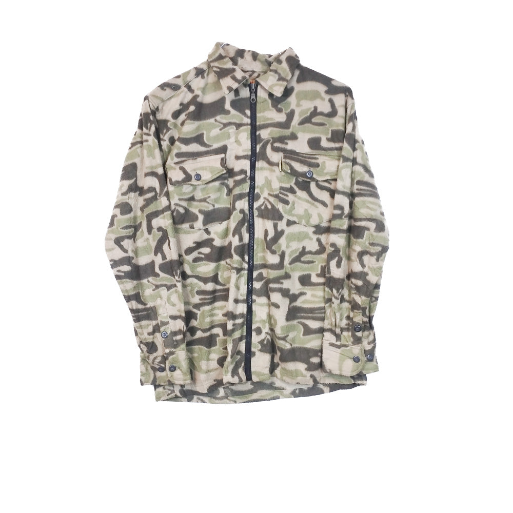 VIN-SW-33736 Vintage φλις ζακέτα παραλλαγή unisex S