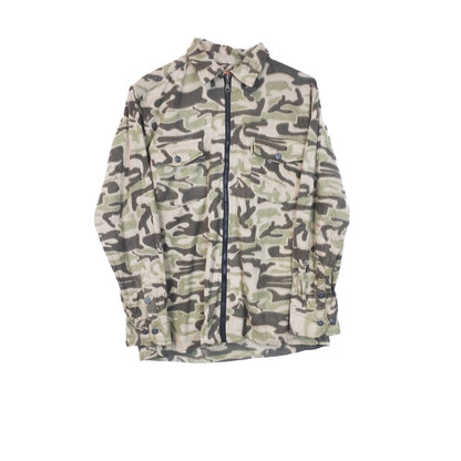 VIN-SW-33736 Vintage φλις ζακέτα παραλλαγή unisex S