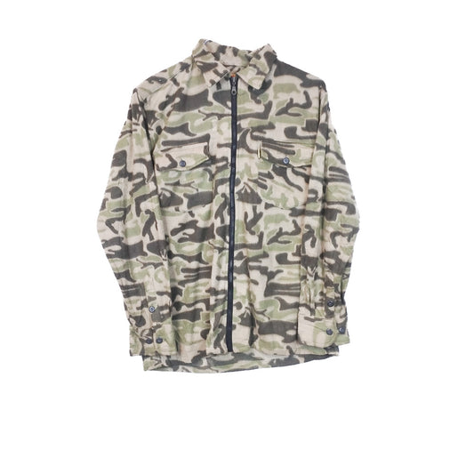 VIN-SW-33736 Vintage φλις ζακέτα παραλλαγή unisex S