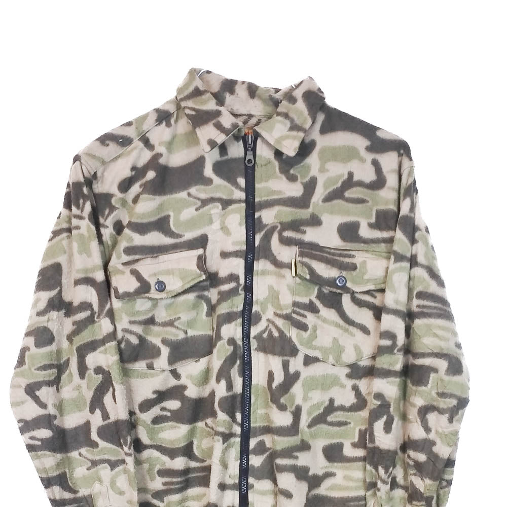 VIN-SW-33736 Vintage φλις ζακέτα παραλλαγή unisex S