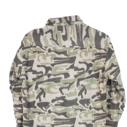 VIN-SW-33736 Vintage φλις ζακέτα παραλλαγή unisex S