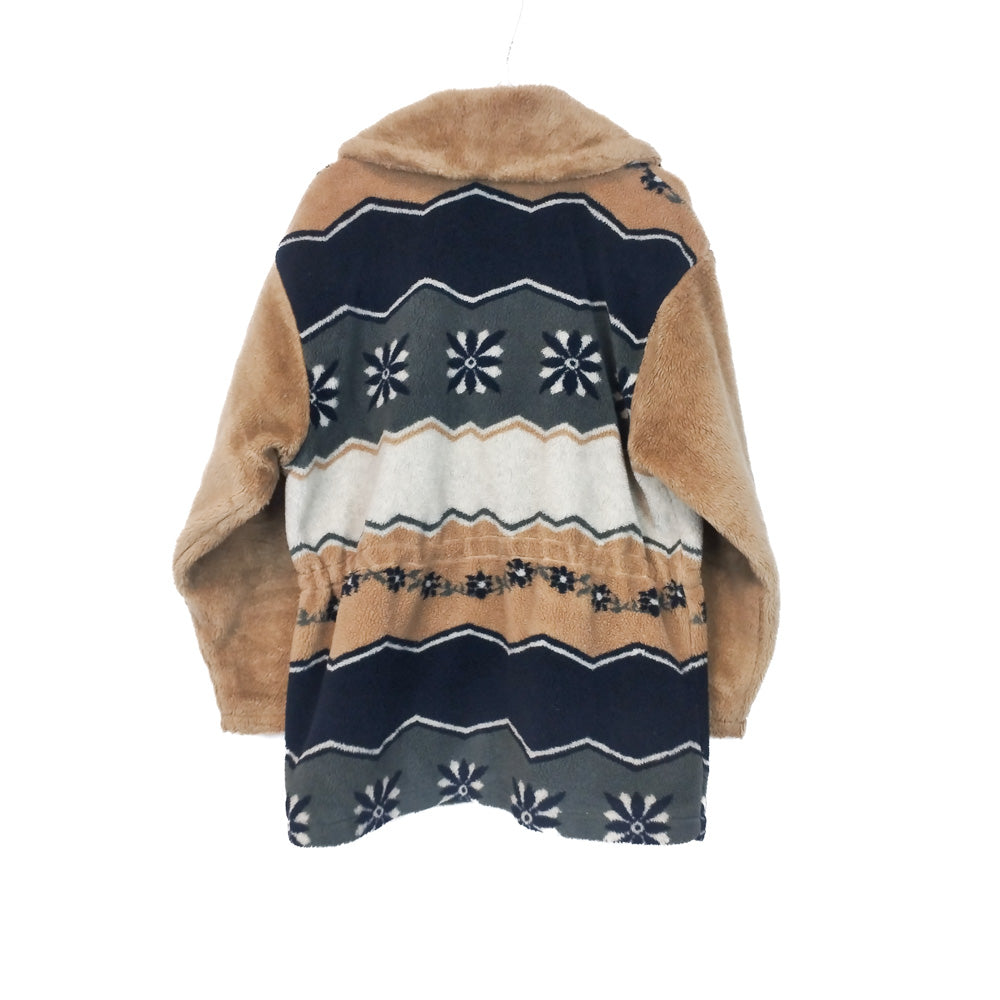 VIN-SW-33689 Vintage crazy φλις ζακέτα γυναικεία M-L
