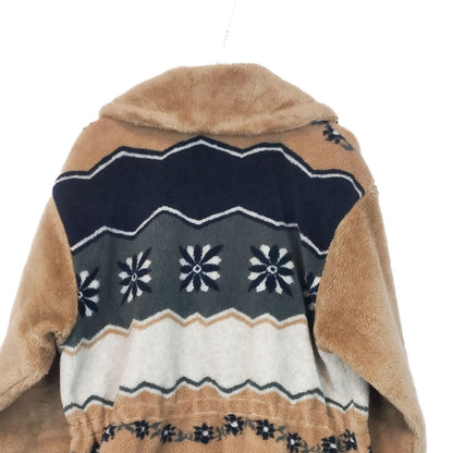 VIN-SW-33689 Vintage crazy φλις ζακέτα γυναικεία M-L
