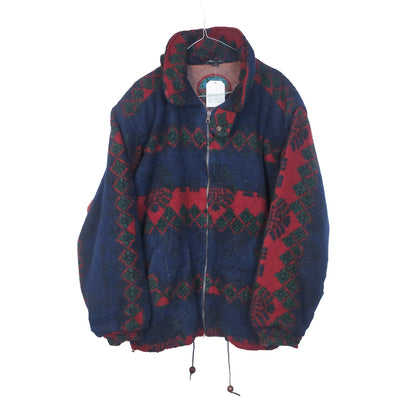 VIN-SW-33813 Vintage crazy φλις πανωφόρι funky style unisex L