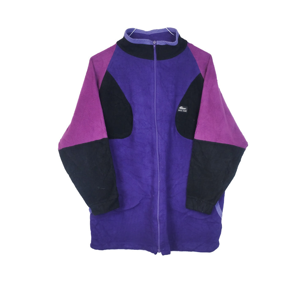 VIN-SW-33728 Vintage crazy φλις ζακέτα γυναικεία L