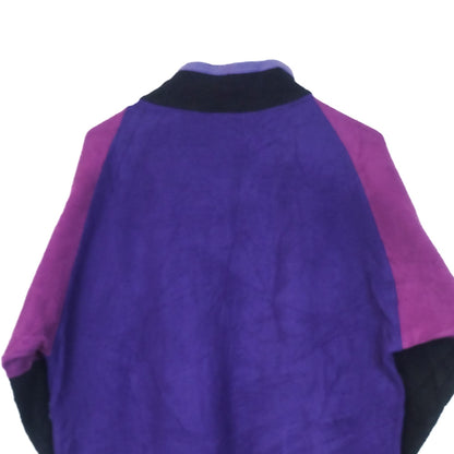 VIN-SW-33728 Vintage crazy φλις ζακέτα γυναικεία L