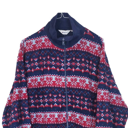 VIN-SW-33732 Vintage crazy φλις ζακέτα unisex L