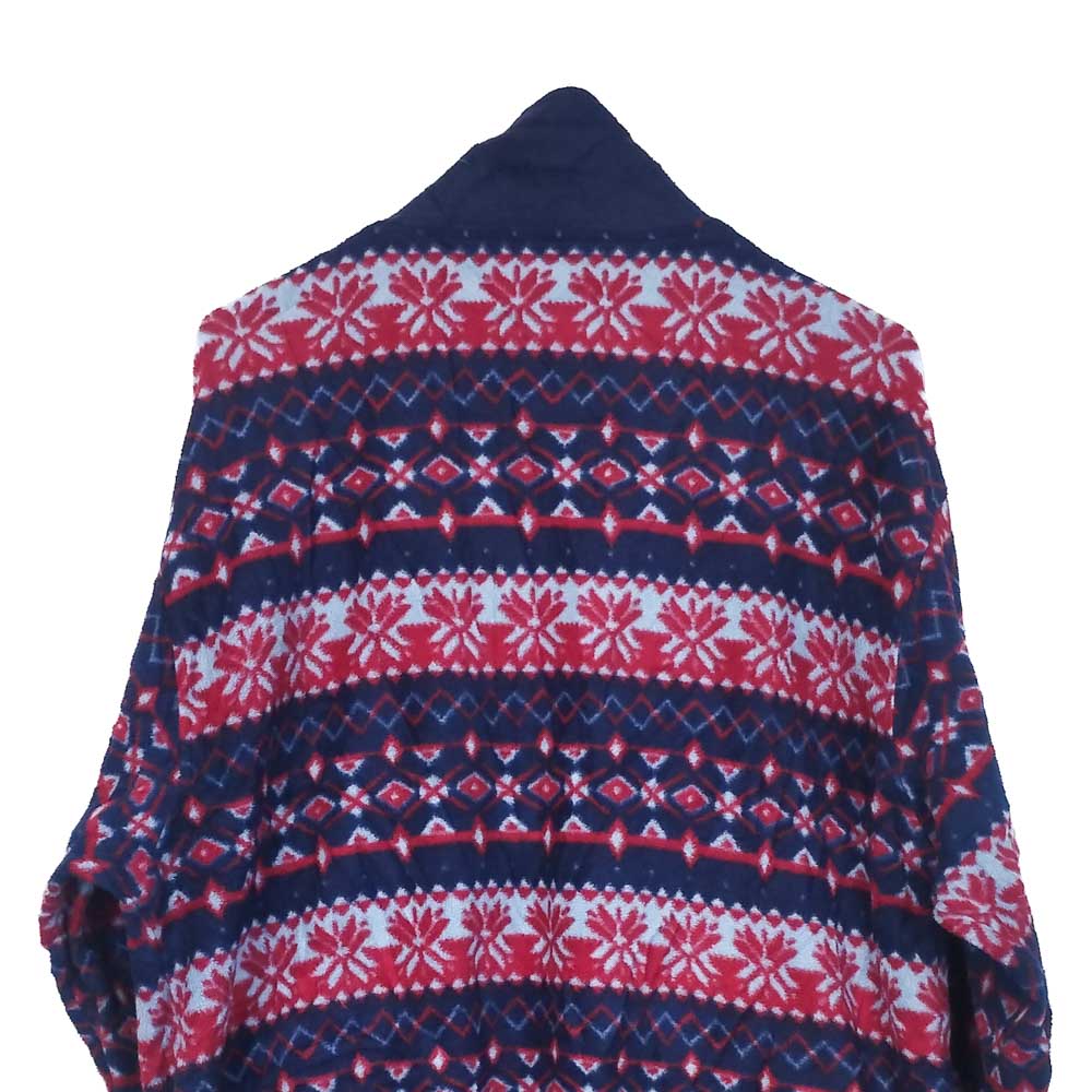 VIN-SW-33732 Vintage crazy φλις ζακέτα unisex L