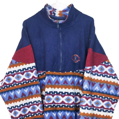 VIN-SW-33714 Vintage crazy φλις μπλούζα unisex L