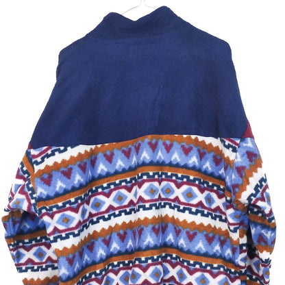 VIN-SW-33714 Vintage crazy φλις μπλούζα unisex L