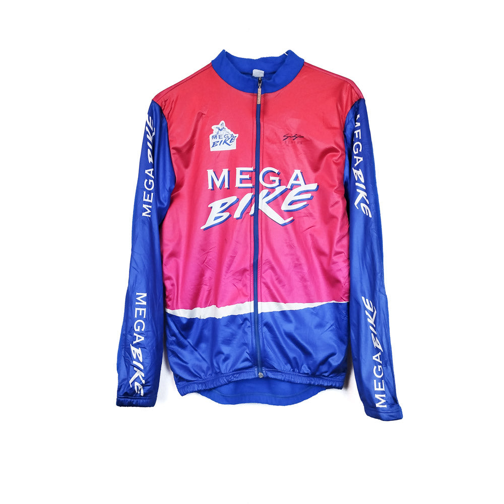 VIN-SW-33713 Vintage crazy φλις ζακέτα ποδηλατική unisex M