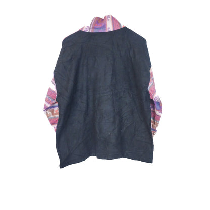 VIN-SW-33717 Vintage crazy φλις μπλούζα γυναικεία XL