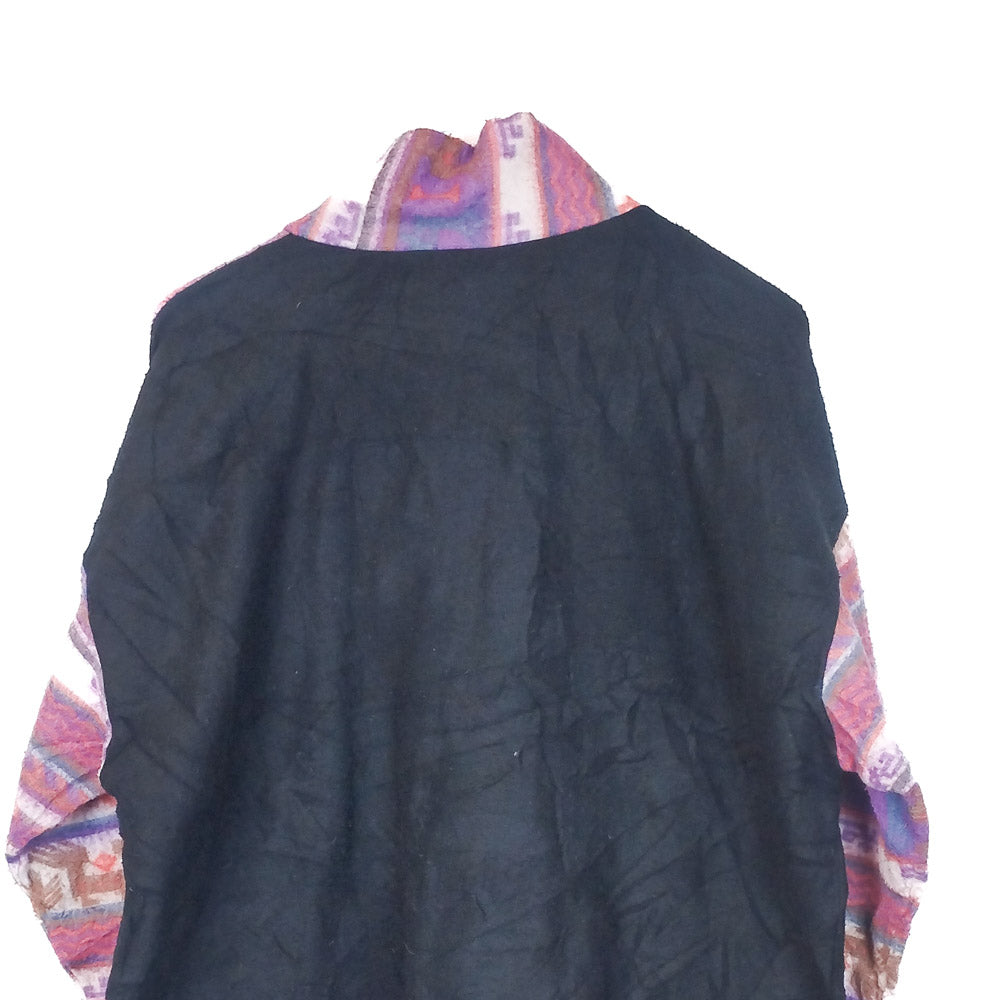 VIN-SW-33717 Vintage crazy φλις μπλούζα γυναικεία XL