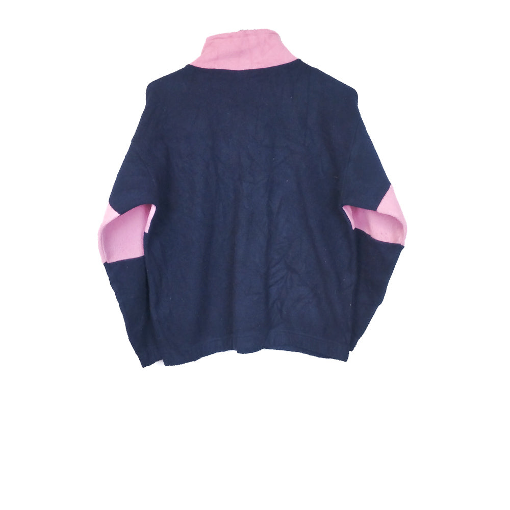 VIN-SW-33718 Vintage crazy φλις μπλούζα γυναικεία S