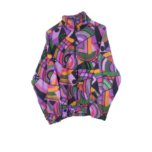 VIN-SW-33721 Vintage crazy φλις μπλούζα γυναικεία M-L