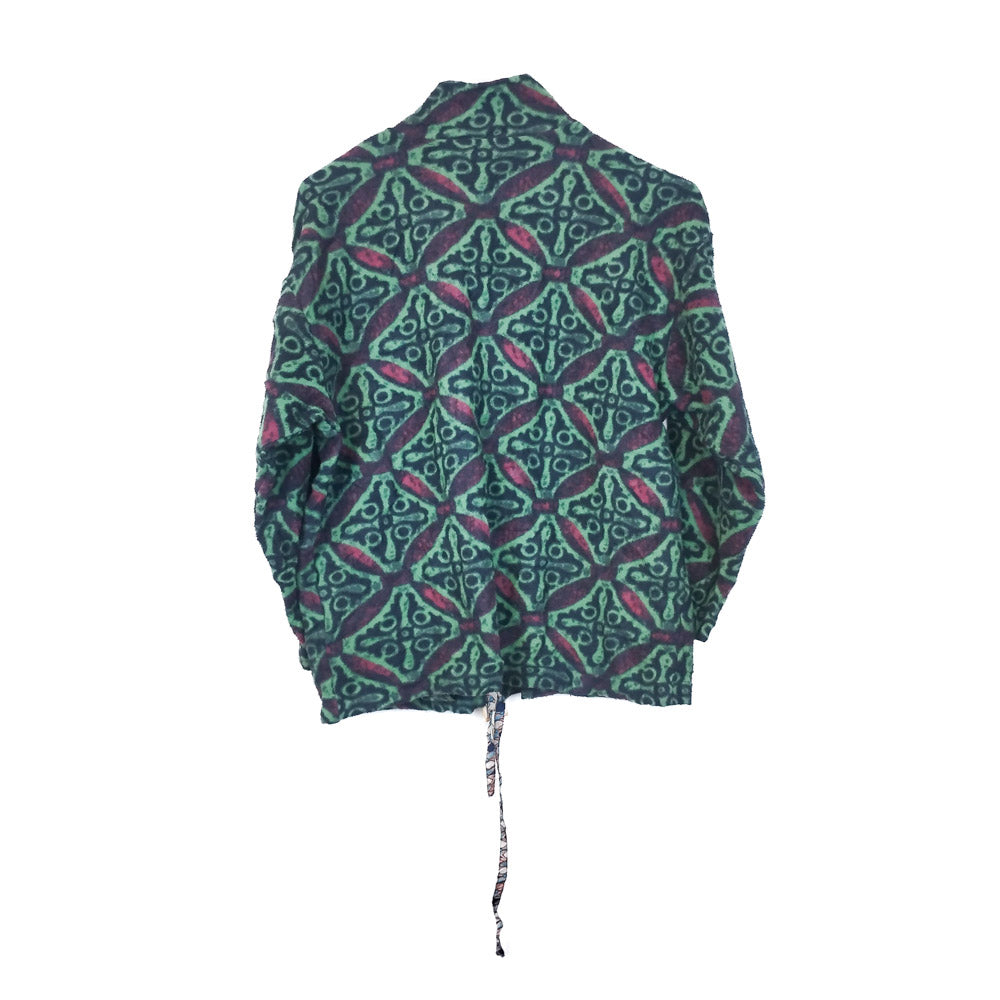 VIN-SW-33723 Vintage crazy φλις ζακέτα γυναικεία S