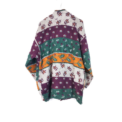 VIN-SW-33814 Vintage crazy φλις ζακέτα unisex L