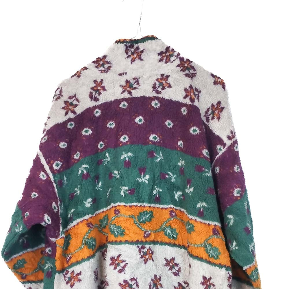 VIN-SW-33814 Vintage crazy φλις ζακέτα unisex L