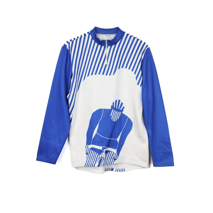 VIN-SW-34431 Vintage ποδηλατική μπλούζα unisex L