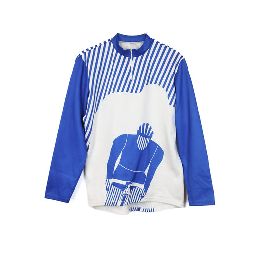 VIN-SW-34431 Vintage ποδηλατική μπλούζα unisex L