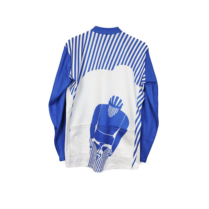 VIN-SW-34431 Vintage ποδηλατική μπλούζα unisex L